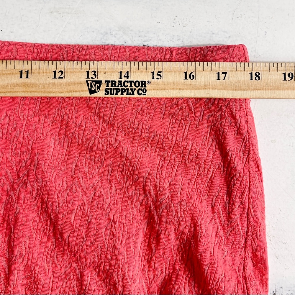 Chicos Coral Pink Women's Maxi Skirt women’s‎ size Chicos 2 (US12) (G48) - Picture 4 of 7